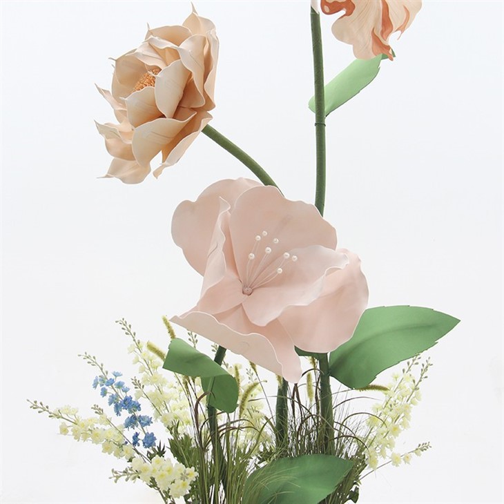 Giant Foam Paper Flower Combination