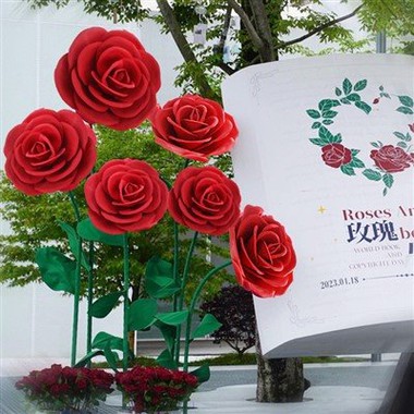Na otvorenom ukras Giant Rose Cvijet
